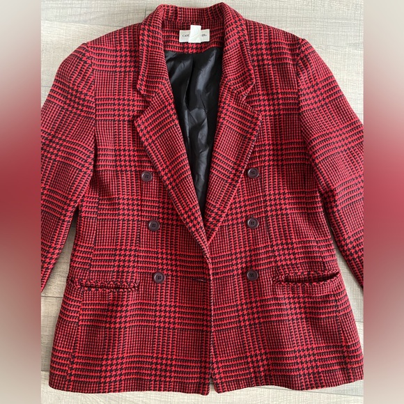 Vintage double breasted blazer - Picture 2 of 5